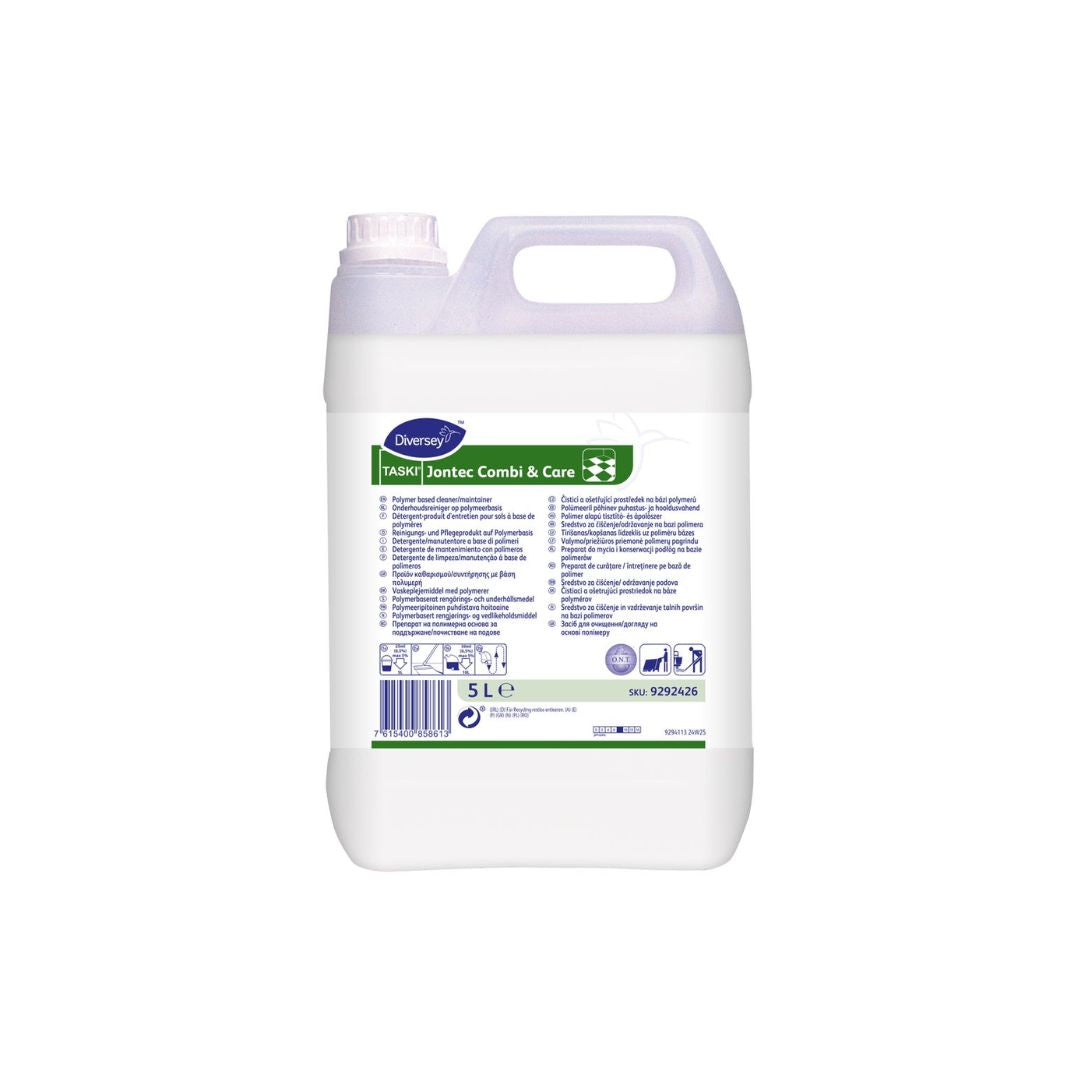 TASKI Jontec Combi&Care Bodenreiniger, Konzentrat – 5 Liter - Kanister