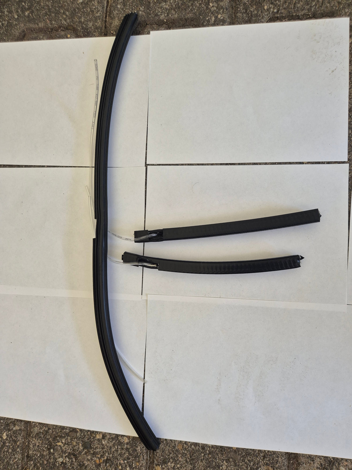 Schrubber50Er-Stoßleiste-Scheibenbürste,mit Luftschlauch(69 cm)